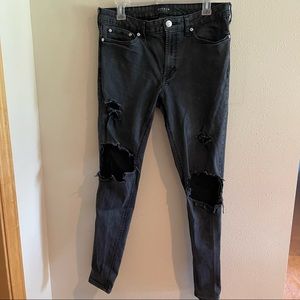 Pacsun Black Skinny Denim Jeans